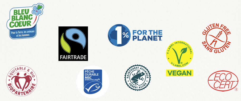 Logos et labels privés