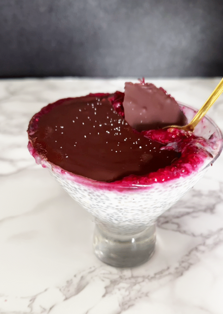 pudding de chia choque chocolat