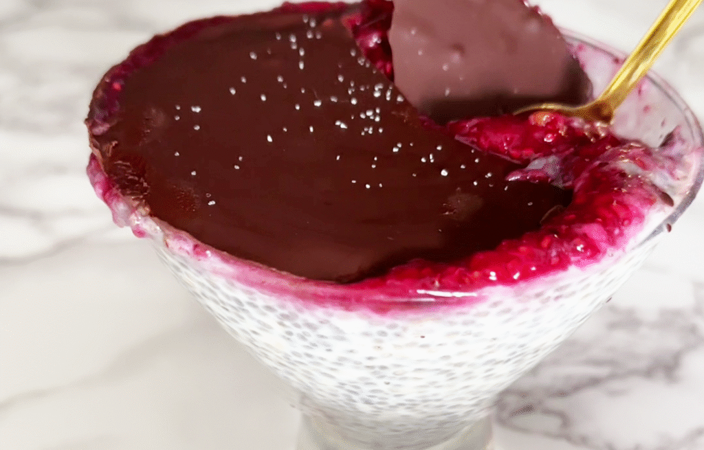 pudding de chia choque chocolat