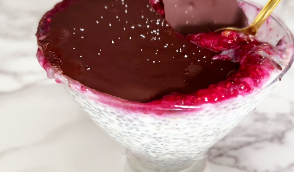 pudding de chia choque chocolat